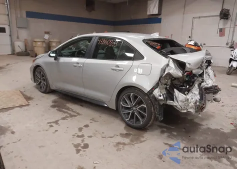 2020 Toyota Corolla Se from USA, damaged, VIN 5YFS4RCE2LP022312